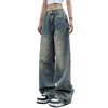 EMMIOL Women Wide Leg Jeans Trendy High Waisted Denim Pants