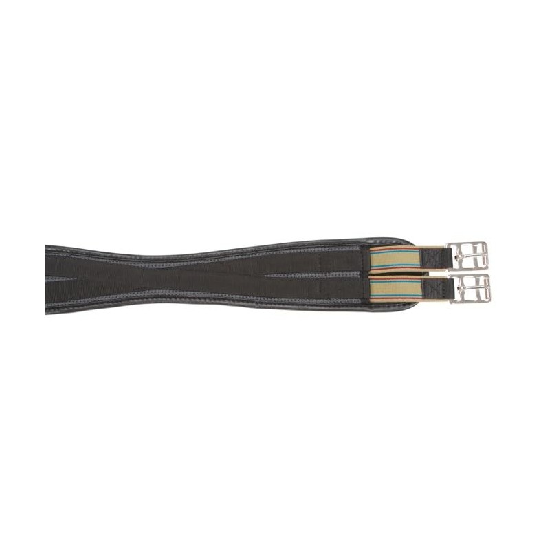 Kerbl 321057 Curved Saddlegirth - Black, 130 cm