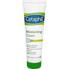 Cetaphil Moisturizing Cream for Dry/Sensitive Skin, 3 Ounce (Pack of 2)