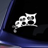 Bargain Max Decals Owl Family Sticker Decal Notebook Car Laptop