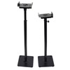 VideoSecu Black Heavy Duty Steel Speaker Stand for Surround Sound