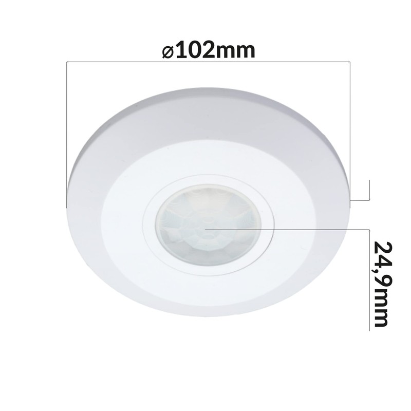 ORNO CR-258 Motion Sensor Indoor 360 Degree IP20 Cooperation with