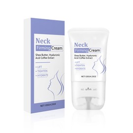 Creme für Hals und Dekolleté, Anti-Falten-Halscreme, feuchtigkeitsspendend, Anti-Aging, Hautverjüngung, entspannend und verlangsamt die Hautalterung