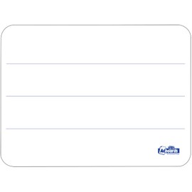 Adboards A4 Flexible Handwriting Double Sided Whiteboard Dry Wipe Board 10 Pack