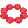 Nuby Pur Ice Bite Soother Ring Teether (1 Count, Red)
