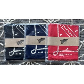 Red Wing Shoes New! NAVY BLUE Red Wing Shoes Heritage Unisex Cotton Bandana Handkerchief 18x18
