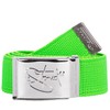2Stoned Money Belt Safe Belt Unisex 4cm Wide Chrome Buckle