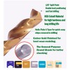 Hss Cobalt Drill Bit Set 1/4 in. x 12 in.