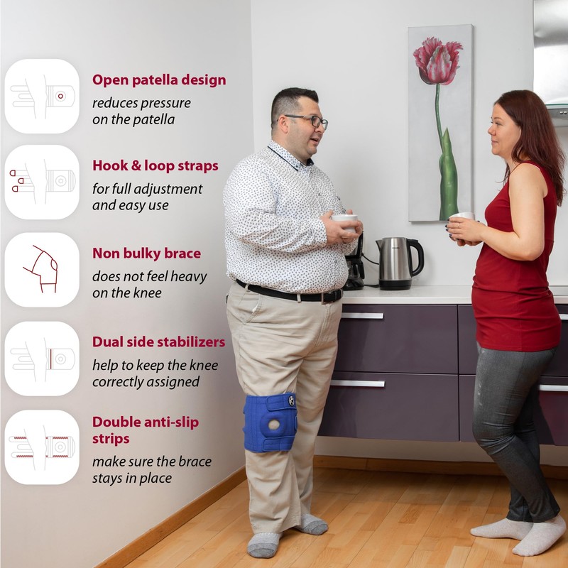 KARM Plus Size Knee Brace for Women & Men Plus