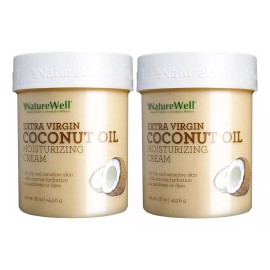 Naturewell Crema Hidratante De Aceite De Coco Extra Virgen,