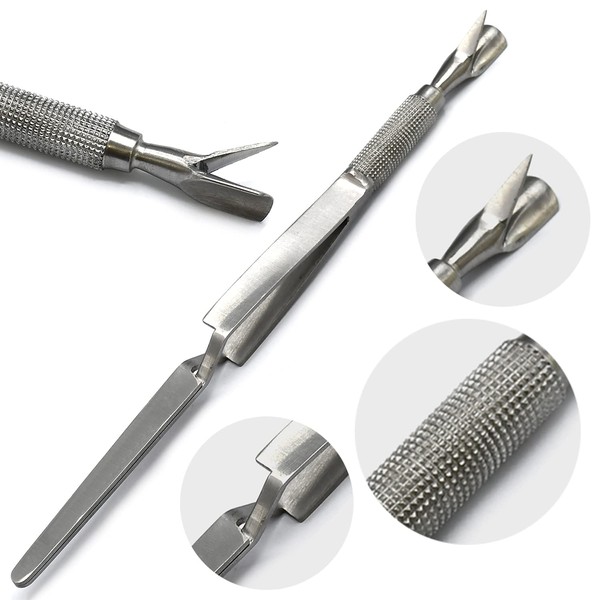 AAProTools 3 Way Magic Multi-Functional Manicure Pedicure C-curve Pinching Tool