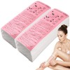 GEN'C BÉAUTY 200PCS Wax Strips Non-Woven Wax Strips for Facial