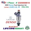 DENSO NEW OEM Denso x1 Fuel Injector For 1990-1992 Lexus