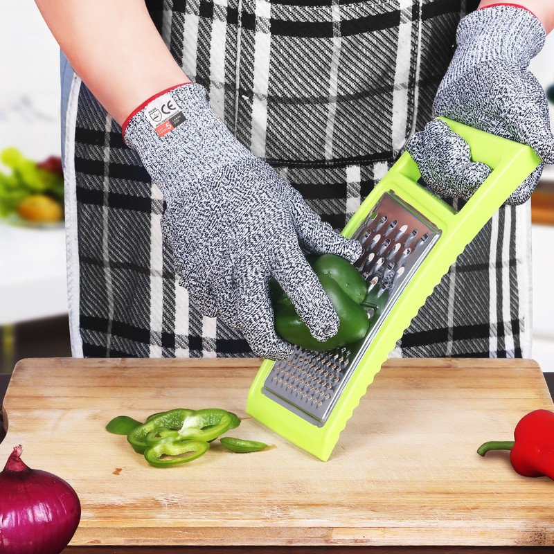 ZWZX Cut Resistant Gloves,High Performance Level 5 Protection Safety Kitchen