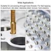 sourcing map M10 x 1.5 Spiral Point Thread Tap and