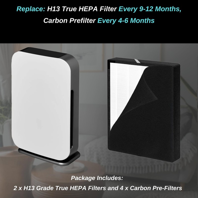 2 Pack - 45i Replacement Filter - for Breathesmart Flex