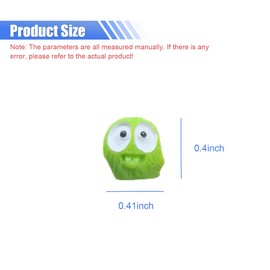 DUSCOKE 5PCS Cute Elf Car Dashboard Ornament, Funny Auto Rear View Mirror Accessories, Vehicle Interior Decorations Ornament Accessories for Home, Office, Garden (Green)