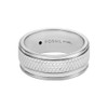Fossil Knox JF0476804012 Men's Ring Stainless Steel Silver without Gemstones,