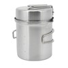 Stainless Steel Cookware Set Portable Camping Stove Cooking Pot Set