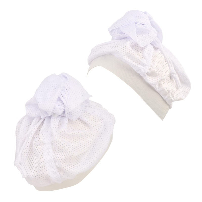 Net Plopping Bonnet Cap, Breathable Mesh Hair Bonnet