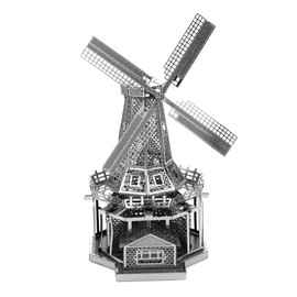 Metal Earth Windmill 3D Metal Model Kit Fascinations