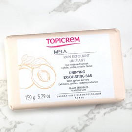 TOPICREM MELA Unifying Exfoliating Bar 150g - NEW!  Exp.02/2027