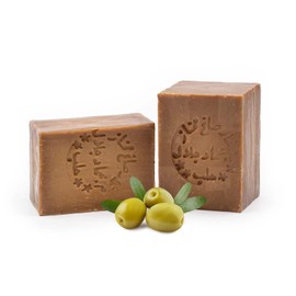Organic JALAL - Original Aleppo Soap with 25% Laurel Oil - Handmade in Turkey Traditional Recipe - Hand Soap Face Ideal for Sensitive Skin (2)