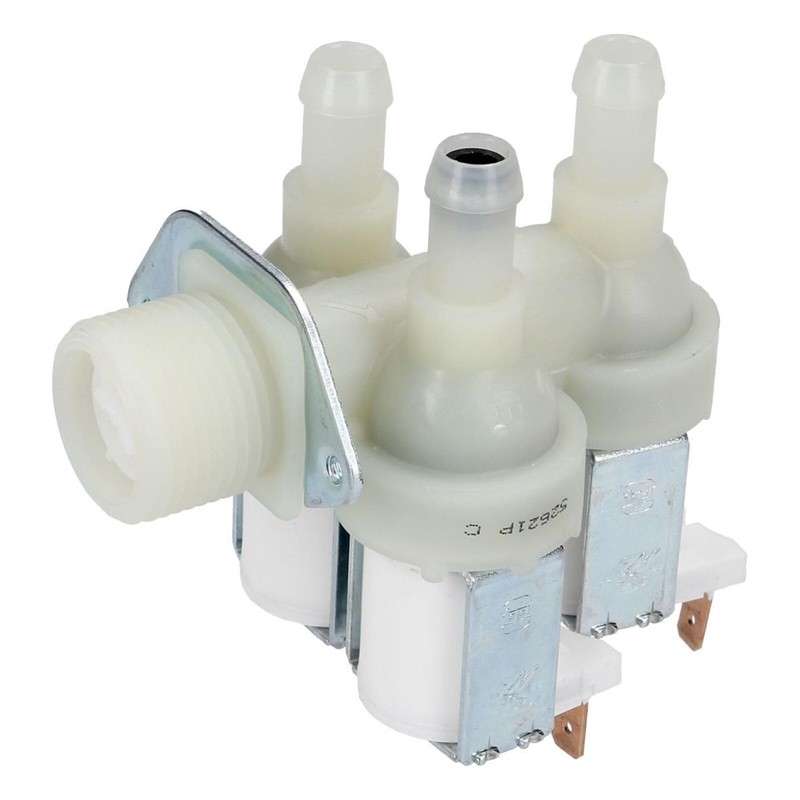 Solenoid Valve 90° 3 x 10.5 mm Diameter with Reducer