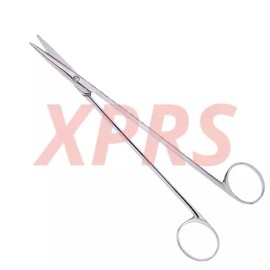 XPRS Metzenbaum Scissors, 7", Curved, Delicate, Premium German Stainless