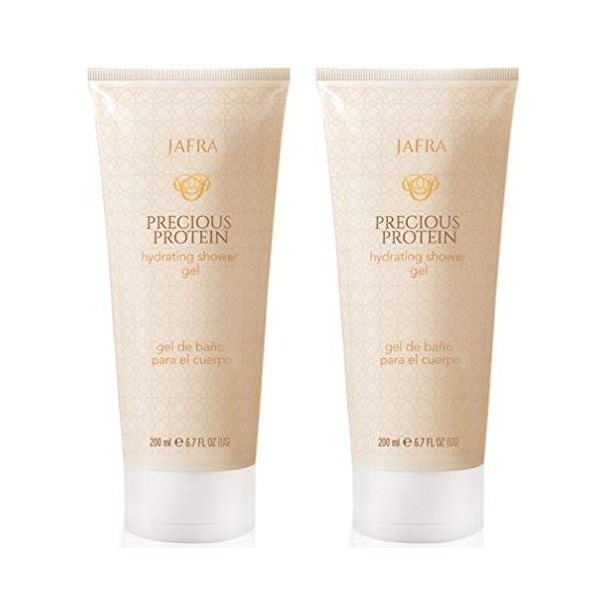 Jafra Precious Protein Moisturising Bath and Shower Gel Set, 2 x 200 ml