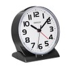 FAMICOZY Automatically Backlighted Alarm Clock,Silent No Ticking for Seniors Vision