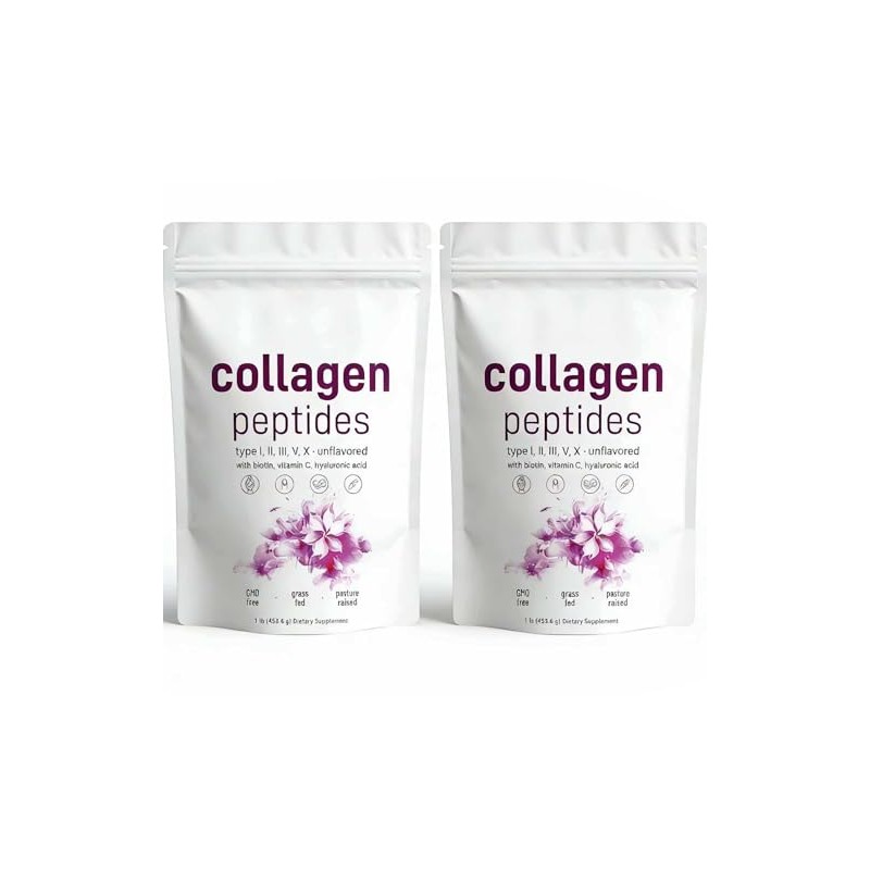 【All-Natural Ingredients】New 1/2Pack 𝐌𝐮𝐥𝐭𝐢 𝐂𝐨𝐥𝐥𝐚𝐠𝐞𝐧 𝐏𝐞𝐩𝐭𝐢𝐝𝐞𝐬 𝐏𝐨𝐰𝐝𝐞𝐫 (2Pack)