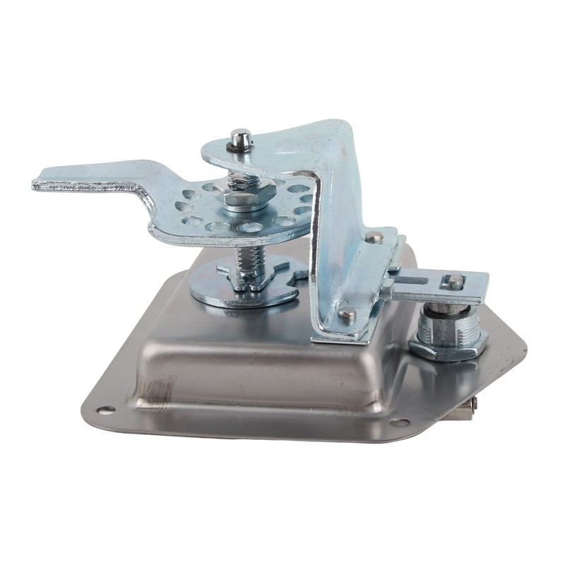 Polished Stainless Steel Toolbox Lock T Handle Latch Foldable Trailer