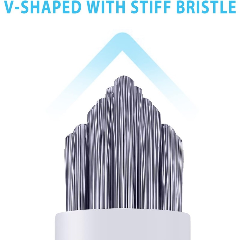 Lumkew Grout Brush Cleaning,Hard Bristle Grout Cleaner for Tile Floors,Bathroom