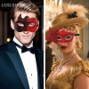 2 Antifaz Fiesta Mascaras Halloween Pareja Carnaval Cosplay