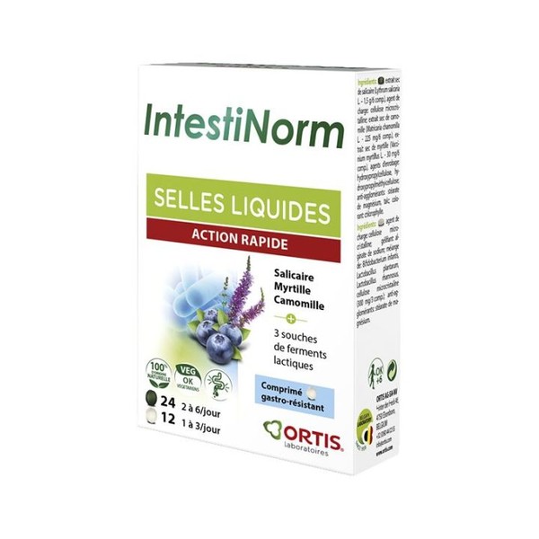 ORTIS Intestinorm 36 comprimés