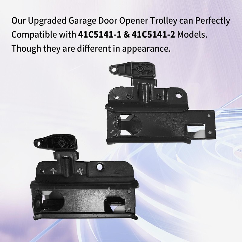 Vsttar 41C5141-1 & 41C5141-2 Garage Door Opener Trolley, Compatible with