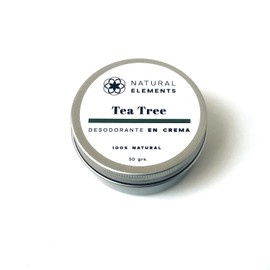 Natural elements, Desodorante en crema Tea Tree & Romero
