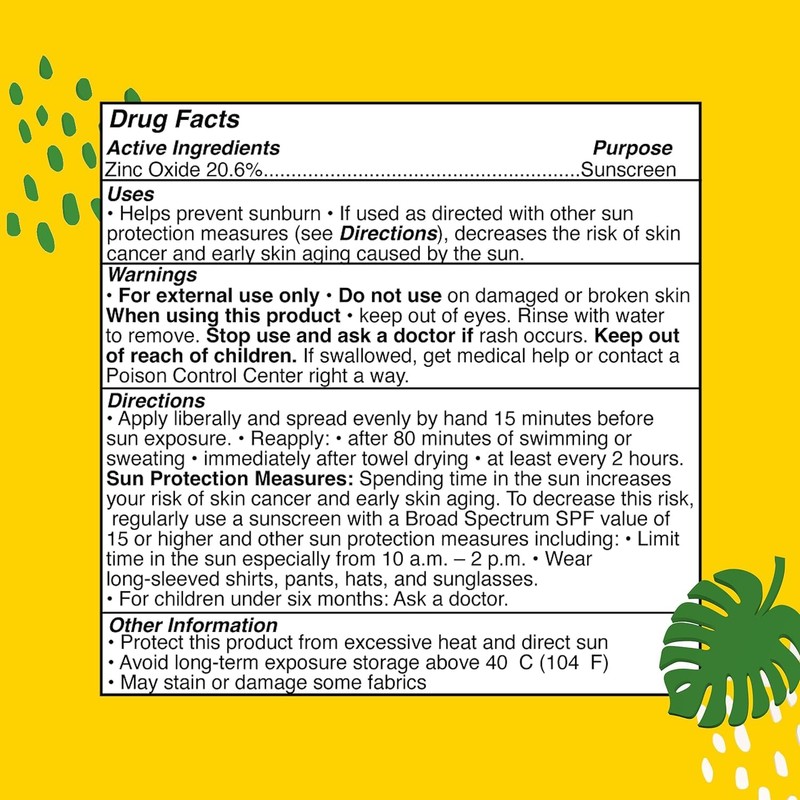 Hello Bello Mineral SPF 50 Face & Body Sunscreen Stick,