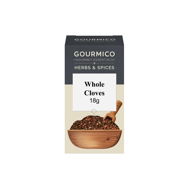 GOURMICO Whole Cloves, Ideal to Spice Up Curries, Sauces, Meats