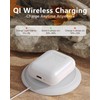 BRILLESS Wireless Charging Case Compatible with AirPods 1st & 2nd