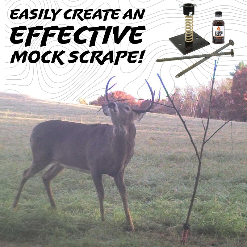 HODAG Licking Stick Mock Scrape Kit for Hunting – Food