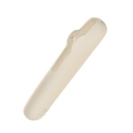 Craftend Silicone Travel Makeup Brush Holder, Portable Cosmetic Brushes Organizer Makeup Tools Bag for Travel Easy to Clean Washable Soft Long Double Sided Make Up Brush Friendly Creamy