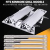 Hipoilk Grill Replacement Parts for Kenmore 415.16107110 122.16134110 415.16106210, Charbroil