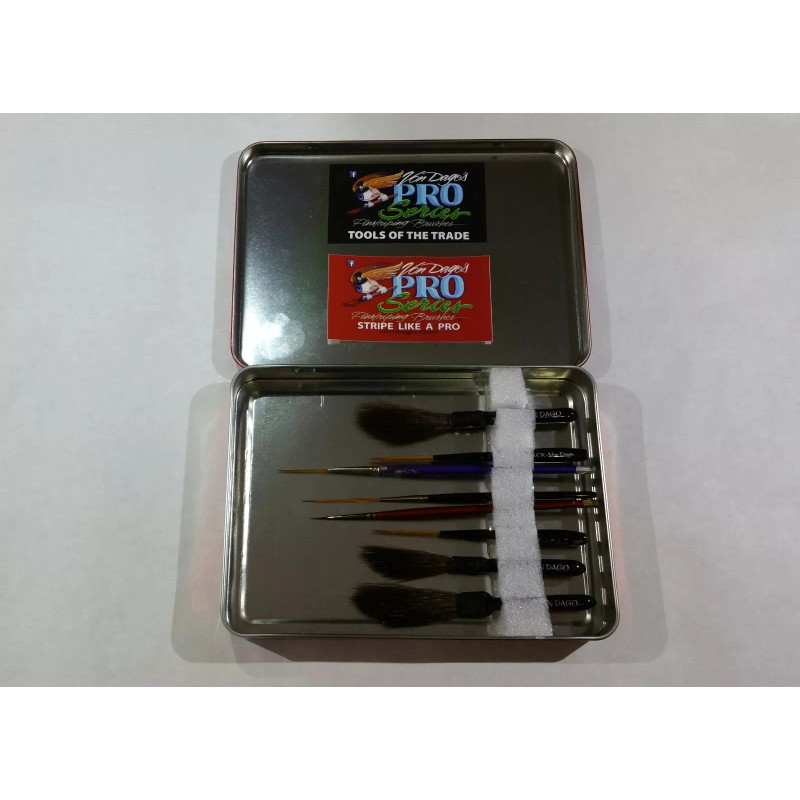 Von Dago "Pro-Series" / Andrew Mack LEAK PROOF Metal BRUSH