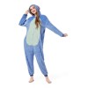 BOT Pijama Mameluco Disfraz Cosplay Stitch Adulto
