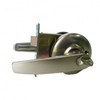 Gray Door Handle & Lock for Entry, Bathroom, and Room Handle Door Lock