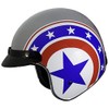 Fulmer, 3534523, Adult Open Face Helmet DOT Approved 353 EON