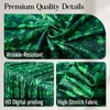 Party Village 7.2ft Green Leaf Pattern Spandex Fitted Wedding Arch