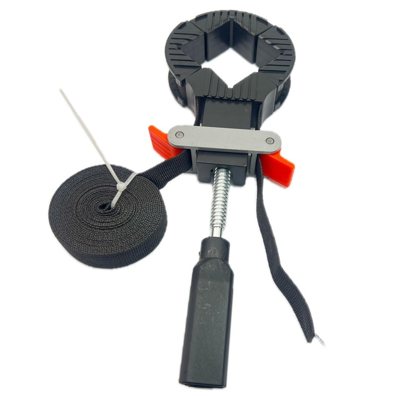 WEITARI Band Clamp, Strap Clamp 4-meter long Strap Woodworking Frame